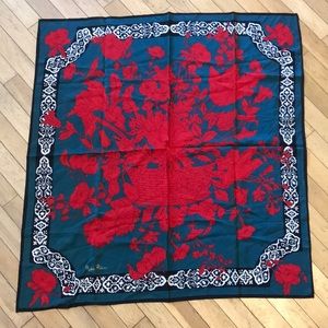 Nina ricci 100% silk scarf